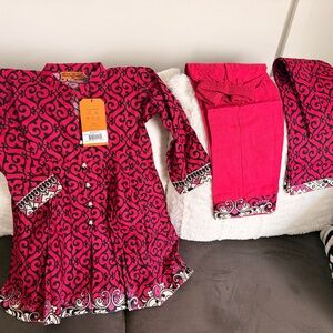 Kids Pink Pajama Set